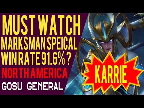[Mobile Legends] North America Amazing Karrie EP.1