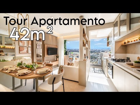 😍42m² APARTMENT TOUR - 42m² APARTMENT TOUR - BEAUTIFUL MODEL APARTMENT😍