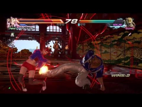 king vs lucky chloe (Tekken7) nice ending