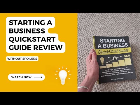 Starting A Business QuickStart Guide Review