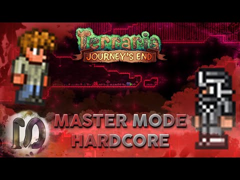 MASTER MODE HARDCORE MULTIPLAYER Let's Play - Terraria 1.4 Journey's End, #1 w/ the boys, Terraria