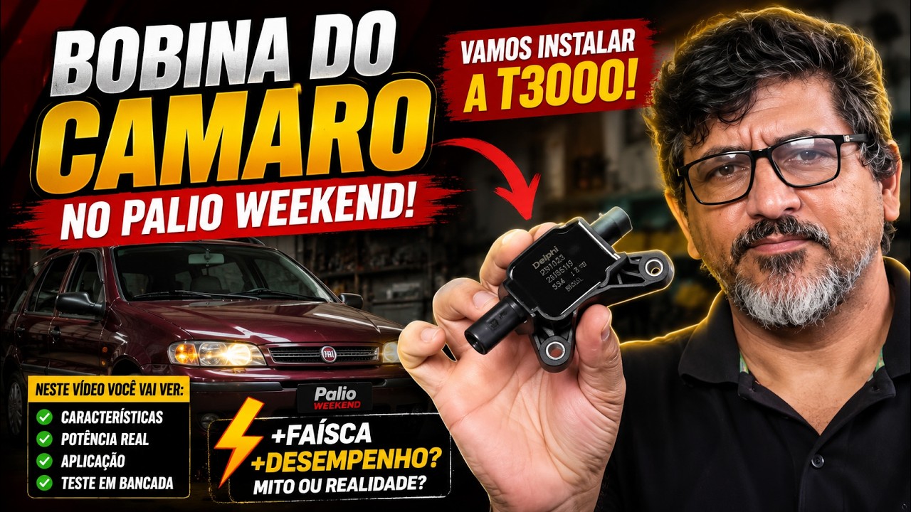 A verdade sobre usar bobina de Camaro em carro comum 🤯