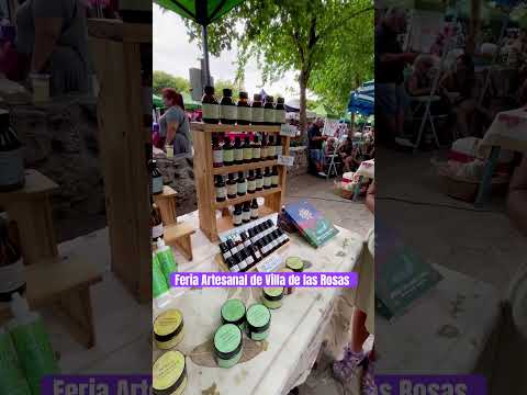 Jarabes, cosmética y medicina NATURAL 🌱Feria ARTESANAL de Villa de las Rosas, Córdoba,Argentna