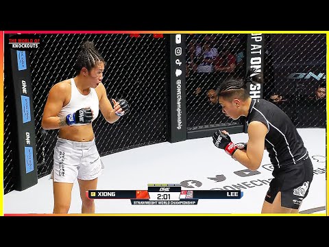 Angela Lee (Singapore) vs Xiong Jing Nan (China) III - MMA HIGHLIGHTS HD