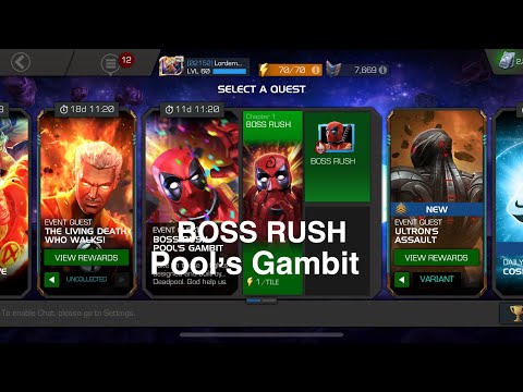 Boss Rush: Pool’s Gambit