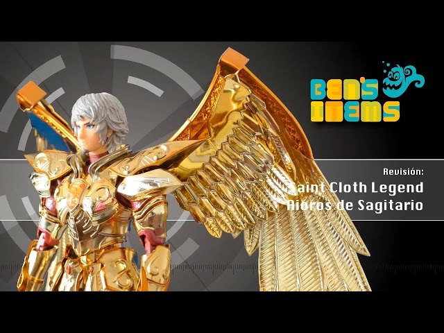 Vídeo relacionado con BANDAI TAMASHII Nations Saint Cloth Myth Legend Sagitario Aiolos Saint Seiya - Figura de Leyenda del Santuario