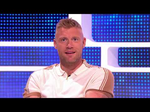 Jack Whitehall does an impression of Freddie Flintoff