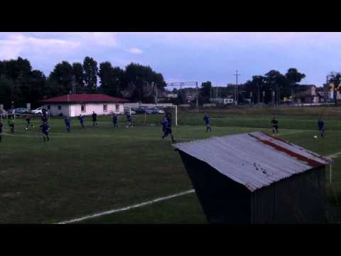 bramki Kora Niedoradz - Błękitni Lubięcin - 1 kolejka a klasa - 17.08.2014