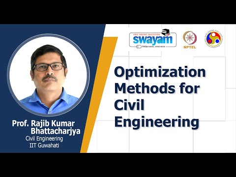 Optimization methods for Civil engineering Intro Video