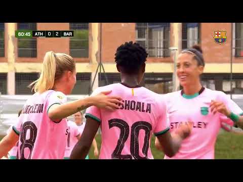 Athletic Club Fem -FCBf emeni (|  Match Highlights