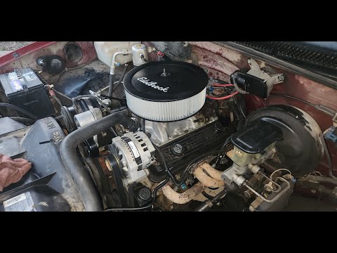 Installing & Modifying an Intake Manifold on a TBI SBC. 1992 Chevy C1500, Holley Strip Dominator