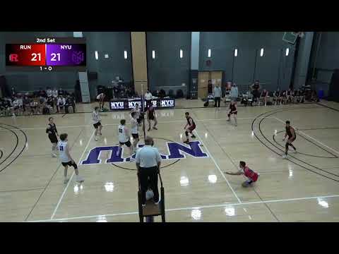 NYU Men’s Volleyball Highlights vs. Rutgers-Newark (3/1/22)