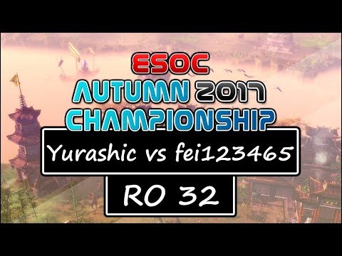 [AoE3] ESOC Autumn Tournament — RO32: Yurashic vs fei123465