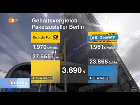 TV Doku: Poststreik  - Deutsche Post legt Arbeit unbefristet nieder - ZDF Morgenmagazin