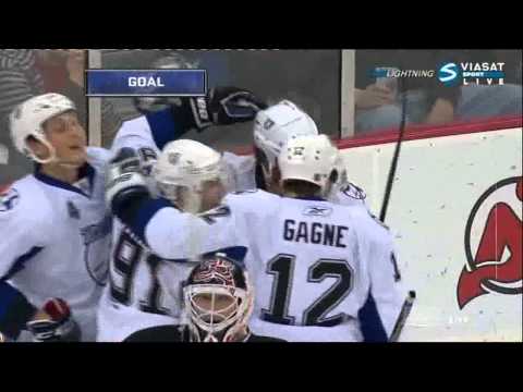2-1 Ryan Malone (Tampa Bay Lightning - New Jersey Devils), NHL , 01/09/2011