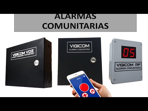 Capacitacion Alarma Vigicom Alarma Comunitaria GSM Vecinal