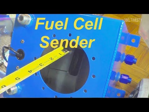 2.5 Gallon Fuel cell sender range