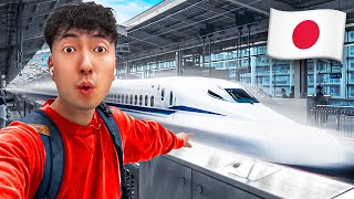 I Took The BULLET TRAIN to OSAKA JAPAN