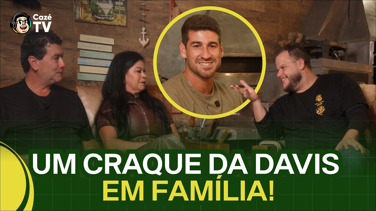 ORLANDINHO EM FAMÍLIA! OS PAIS CONTAM A HISTÓRIA DO CRAQUE DA COPA DAVIS