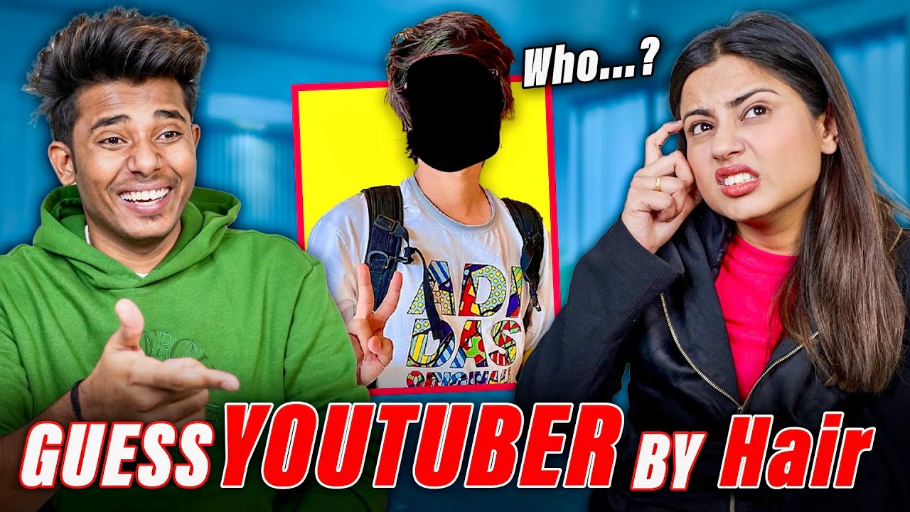 Guessing Youtubers by Their Hair ! ( TOO TOUGH )