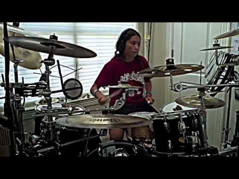 "This Feeling" - Original Collaboration by Gina, 12 year old girl drummer!