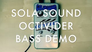 Colorsound Octivider - What To Know & Where To Buy | Equipboard