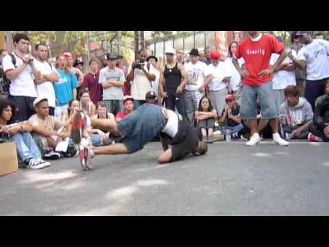 Bboy Cypher and Battles New York Summer 2008 Part 1