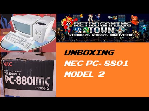 Unboxing's Time #5 - Nec pc 8801 model 2