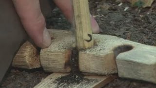 How To Make A Fire Using Sticks