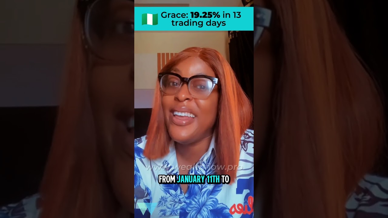 Grace from Nigeria - 19.25% in 13 days with bot