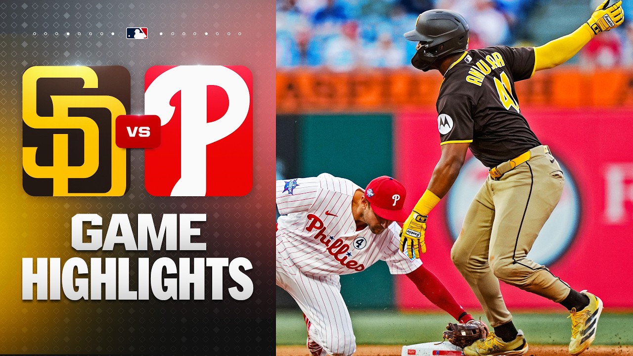 Padres vs. Phillies Game Highlights (6/2/26) | MLB Highlights