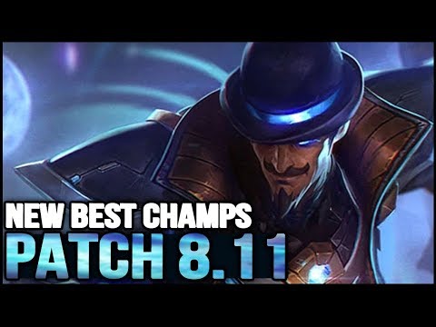 New Best Champions in Patch 8.11 SEASON 8 for Climbing in EVERY ROLE (League of Legends)
