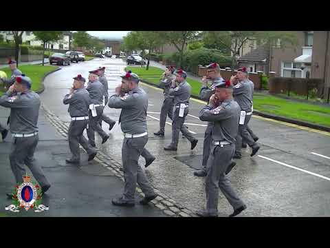 Cloughfern Old Boys FB @ Cloughfern Young Conquerors FB Parade 2021