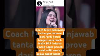 Download lagu Coach melly menjawab tantangan Improve dari Ferdi🥰 #da7 #dangdut #indosiar #mellylee #improvisasi mp3