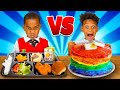 HOME VS SCHOOL FOOD CHALLENGE