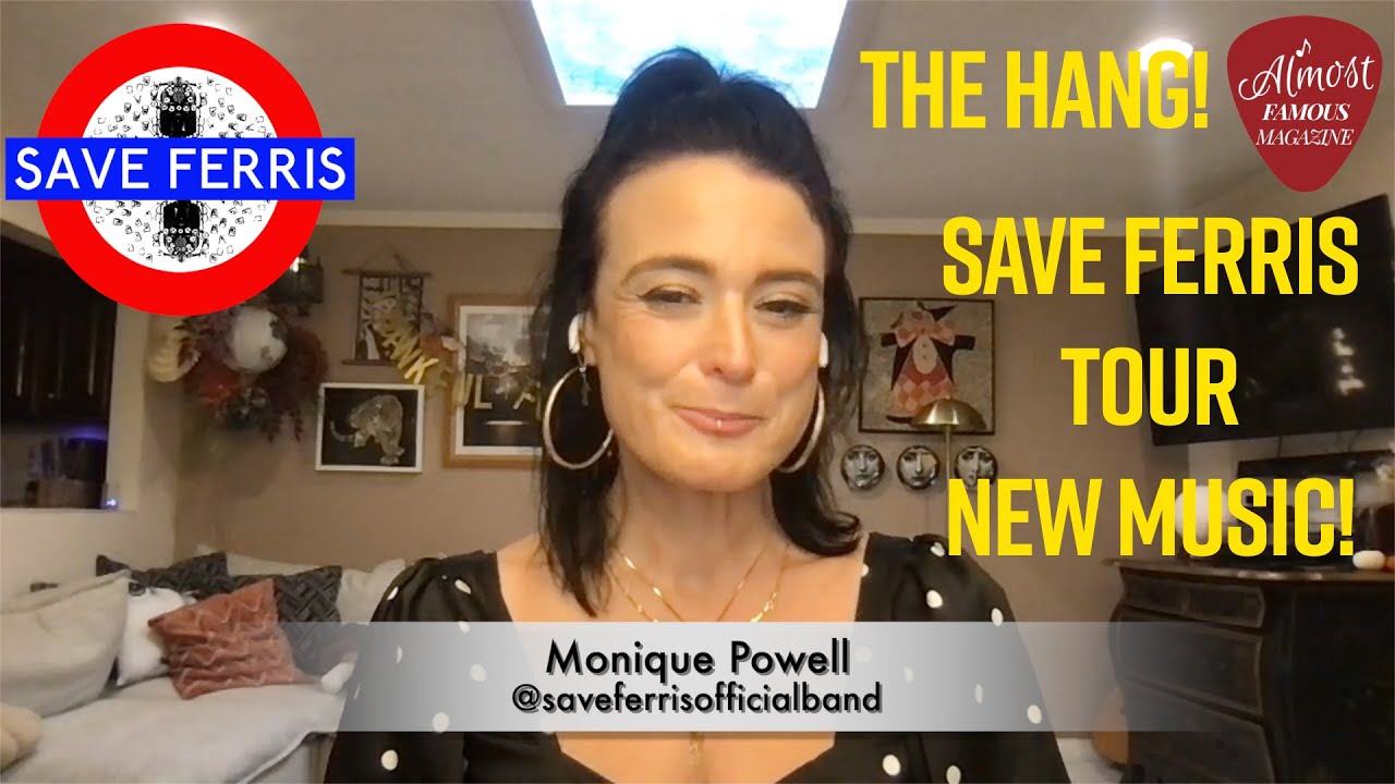 Save Ferris Returns! Monique Powell: Happy Skalidaze Tour, 7” Vinyl & New Album in '26 on The Hang!