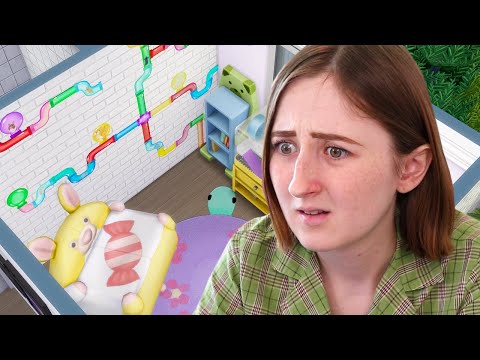 I tried to build a house using only My First Pet Stuff in The Sims 4