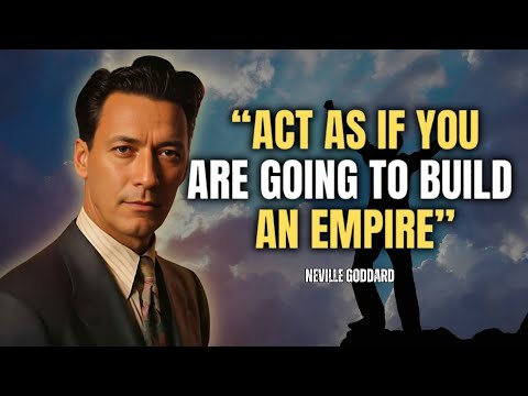 Neville Goddard - Act As If You Are Going To Build An Empire