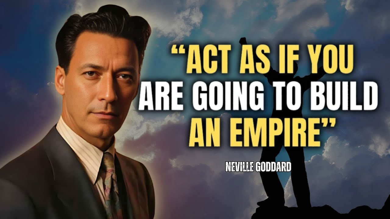 Neville Goddard - Act As If You Are Going To Build An Empire