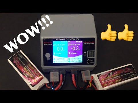 WOW!!!  AWESOME CHARGER!!!  HOBBYMATE D6 Duo Pro AC/DC Battery Charger