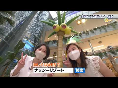 2022年8月6日(土)放送 「宮崎だいすきポケモン『ナッシー』に迫る！」