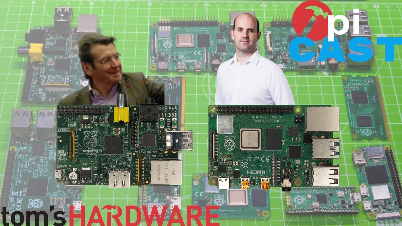 The Pi Cast (2/28): Raspberry Pi 10th Anniversary Special with Eben Upton, Pete Lomas - YouTube