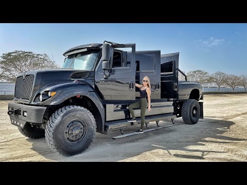 $500,000 Monster Pickup Truck With 6 Doors YouTube