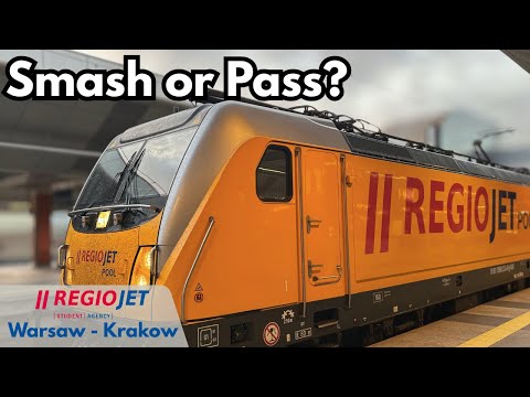 Can’t Get Cheaper! RegioJet Warsaw–Kraków: Full Review of All Classes and Food
