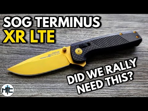 SOG Terminus XR LTE Folding Knife - Overview and Review