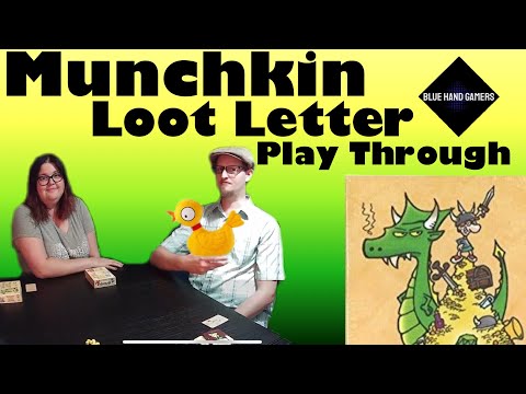 Munchkin Loot Letter Playthrough
