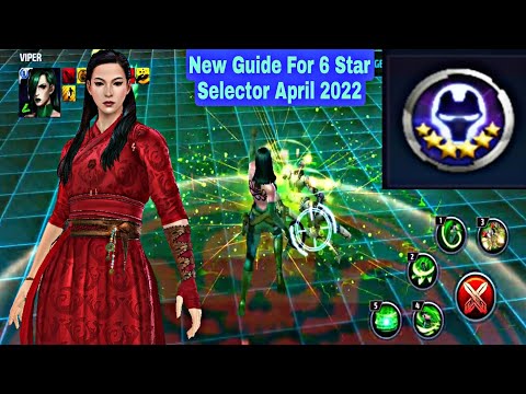 New Guide For 6 Star Selector April 2022 - Marvel Future Fight
