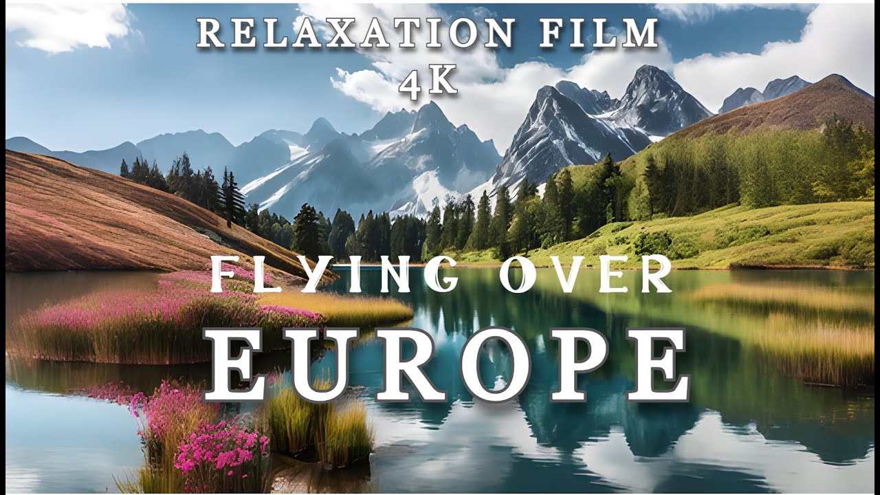 30 min | 4K Drone | Relaxing Video With Calm Music | European Travel