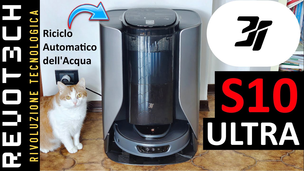 3i S10 ULTRA. Il Robot Lavapavimenti Che RICICLA L'ACQUA