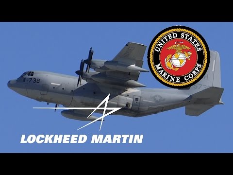 HD RARE US Marines Lockheed Martin C-130 16-5738 Takeoff from San Francisco International Airport